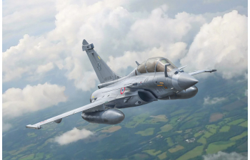 Сборная модель DASSAULT AVIATION Rafale B Military Airplane Marine Nationale (1999)