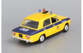 Волжский 2101 Милиция, Автомобиль на службе 18, желтый