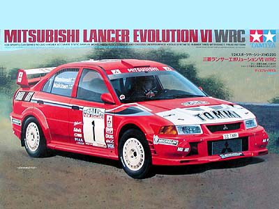 Сборная модель Lancer Evolution VI WRC