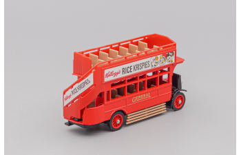 AEC Omnibus London General 1922, red