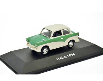 TRABANT P50 (1957), green / beige