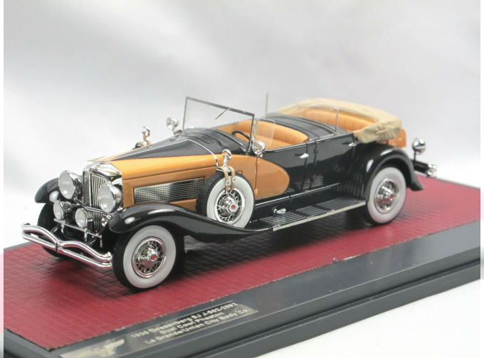 DUESENBERG SJ J-562-2592 Dual Cowl Phaeton La Grande/Union City Body Co. (открытый) 1935 Black/Beige