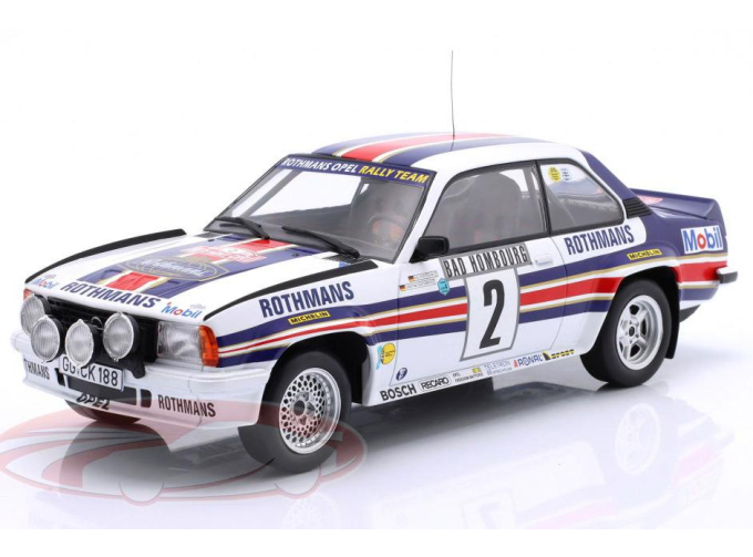 OPEL Ascona 400 №2 Rothmans Rallye Monte Carlo Walter Röhrl, Christian Geistdörfer (1982)