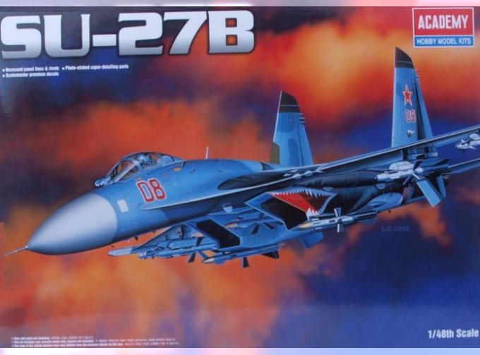 Сборная модель Самолет S-27 FLANKER B