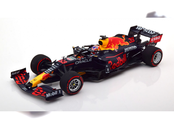 RED BULL Honda RB16B Winner GP Netherlands World Champion, Verstappen (2021)