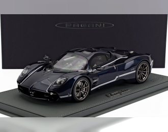 PAGANI Utopia (2022) - Con Vetrina - With Showcase, Blue Midnight Glossy