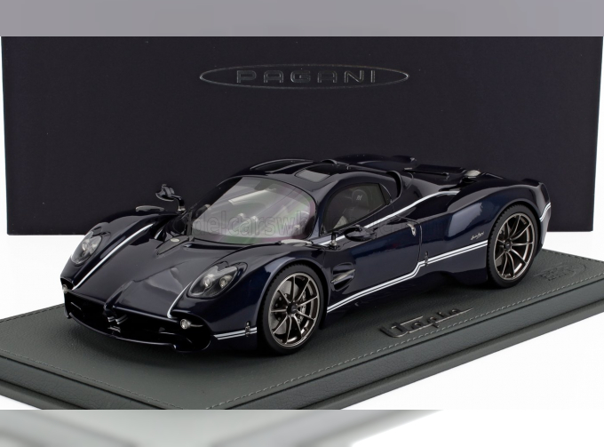 PAGANI Utopia (2022) - Con Vetrina - With Showcase, Blue Midnight Glossy