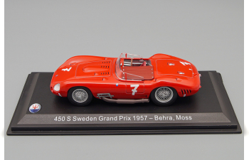 MASERATI 450 S #7 Behra/Moss Sweden Grand Prix 1957