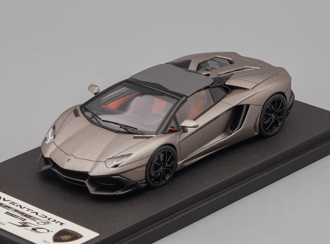 LAMBORGHINI Aventador LP720-4 Roadster 50th Anniversario 2013 grigio titans