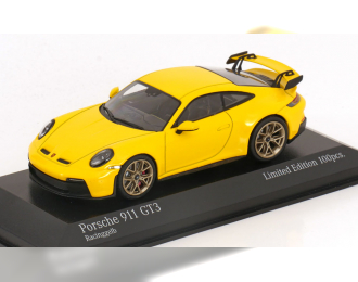 PORSCHE 911 GT3 (2020), yellow