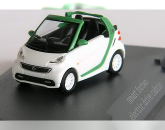 SMART Fortwo Electric Drive Cabrio (2012), white