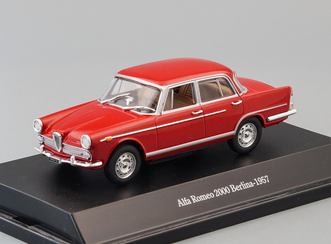 ALFA ROMEO 2000 Berlina (1957), red