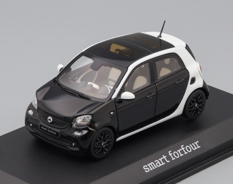 SMART ForFour Passion, white / black