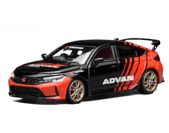 HONDA Civic Type-R (FL5) ADVAN (2020), red/black 
