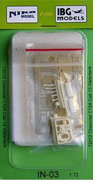 Сборная модель Набор дополнений для Chevrolet C15A No.13 Cab Watertank