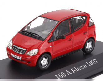 MERCEDES-BENZ A-class 160a (1997), red