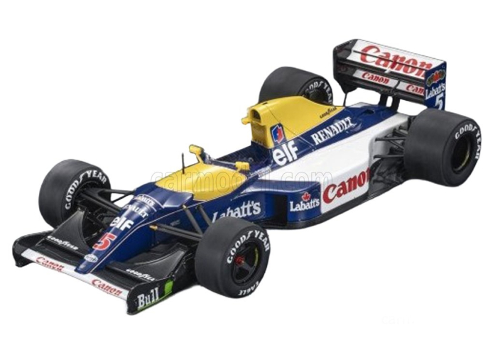 WILLIAMS FW 14B №5 WORLD CHAMPION Nigel Mansell (1992), blue/orange 