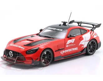 MERCEDES BENZ AMG GT V8 Black Series Safety Car Crowdstrike Season Bernd Maylander (2025), red / white
