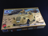 Сборная модель Italian Light Staff Car(Open Top) w/Crew “Libya”