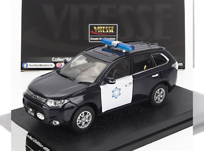 MITSUBISHI Outlander Macau Police (2010), Black White