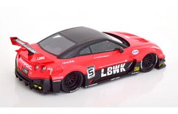 NISSAN 35 GT-RR Ver.1 LB Works GT, red black