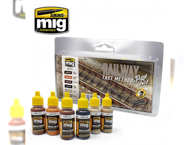 RAILWAY FAST METHOD PAINT SET