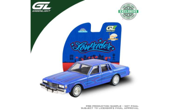 CHEVROLET Caprice Sergio Rocha Collaboration (1986), electric blue