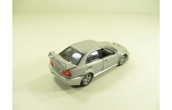 MITSUBISHI Lancer Evolution, 250ND 1:43, серебристый