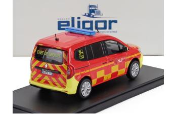 RENAULT Kangoo Sdis 87 Sapeurs Pompiers (2020), Red Yellow