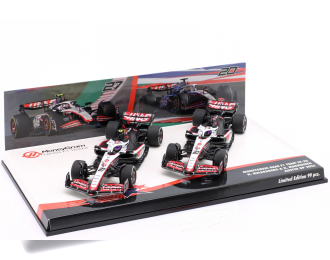 Haas VF-23 USA GP (Austin) Formula 1 Nico Hülkenberg #27 / Kevin Magnussen #20 (2023)
