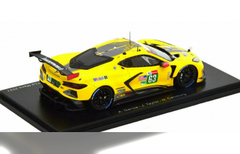 CHEVROLET Corvette C8.R #63 Corvette Racing 2nd LMGTE Pro class 24H Le Mans, 2021