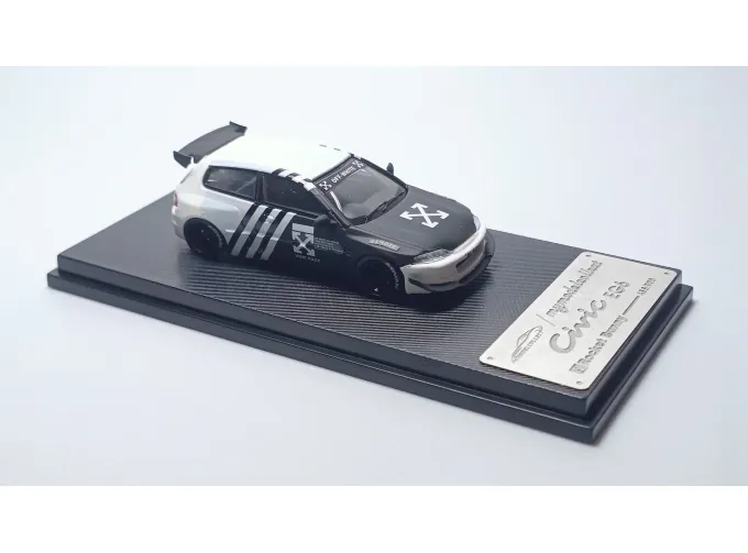 HONDA Civic EG6 *Rocket Bunny*, black/white