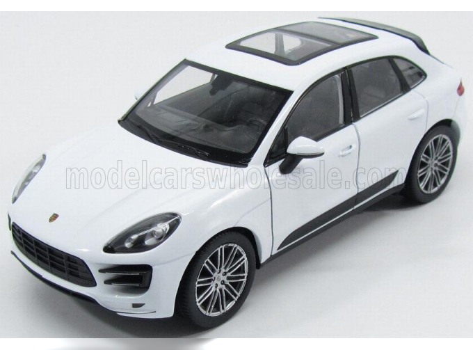 PORSCHE Macan Turbo (2014), white
