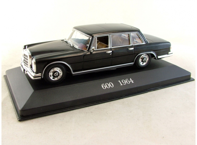 MERCEDES-BENZ 600 (1964), Mercedes-Benz Offizielle Modell-Sammlung 56, black