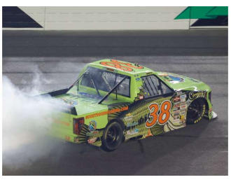Chevrolet #38 Chandler Smith *TrophyCatch*, green/orange 2026
