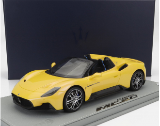 MASERATI Mc20 Cielo Spider (2020) - Con Vetrina - With Showcase, Giallo Genio - Yellow