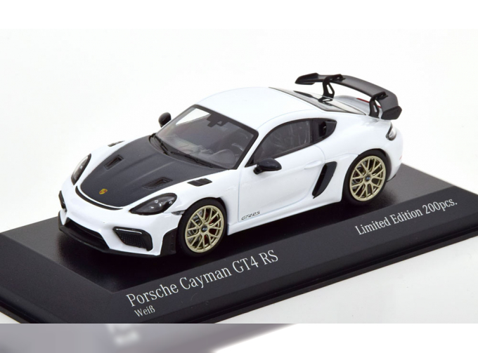 PORSCHE Cayman GT4 RS (982) Neodym-rims (2021), white black