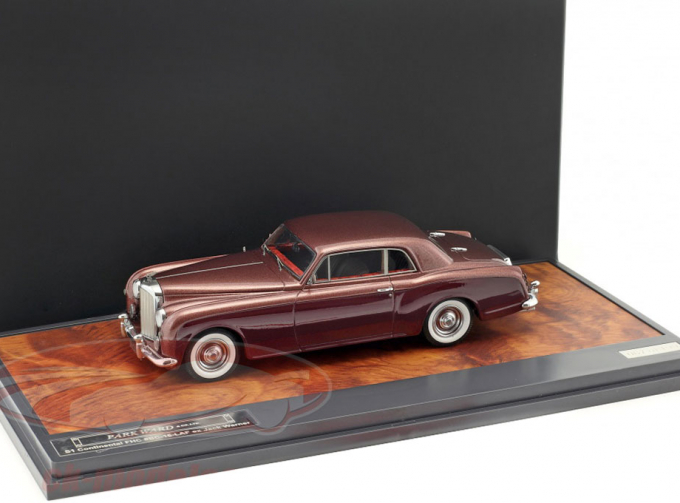 BENTLEY S1 Continental Park Ward FHC #BC-16-LAF ex Jack Warner (1956), brown / maroon