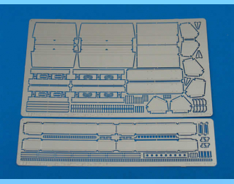 Фототравление для Armoured personnel carrier Sd.Kfz. 25 Ausf. D - vol. 7 - additional set - back seats and boxes