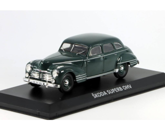 SKODA Superb OHV (1948), green