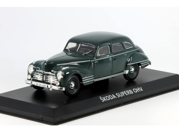 SKODA Superb OHV (1948), green