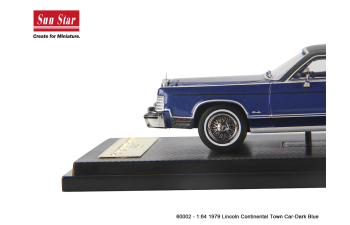LINCOLN Continental Town Car (1979), blue