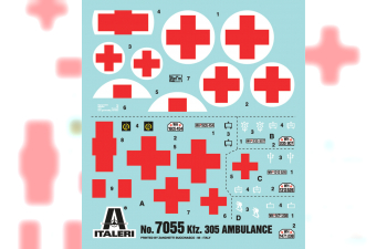 Сборная модель Санитарный автомобиль KFZ.305