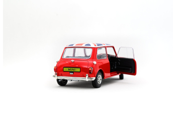 MINI Cooper, red / Union Jack roof