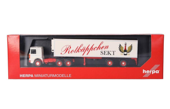 ROMAN Diesel 6x4 с полуприцепом, белый/красный