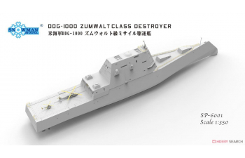 Сборная модель Эсминец класса DDG-1000 Zumwalt