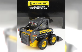 NEW HOLLAND L175 Ruspa Gommata - Tractor Scraper, Yellow Grey