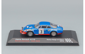 ALPINE A110 #3 Rally Neige et Glace (Bernard Darniche - Alain Mahe) 1972, blue