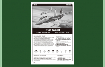 Сборная модель Самолет F-14B Tomcat