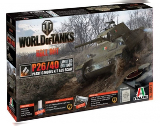 Сборная модель Танк World of Tanks - P26/40 Limited Edition